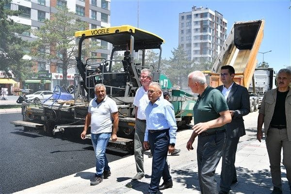 Kayseri Büyükşehir Belediyesi Fen İşleri Daire Başkanlığı’nın 2025 yılı asfalt