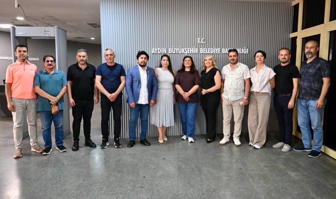 Aydın Büyükşehir Belediye Başkanı Özlem Çerçioğlu'na, Aydın Büyükşehir Gazeteciler Cemiyeti