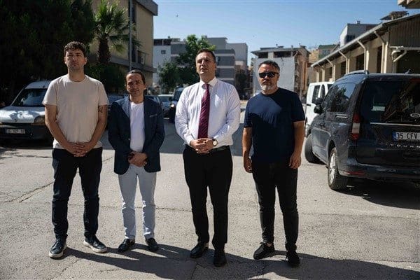 Bornova Belediye Başkanı Ömer Eşki, saha incelemesinde bulunarak yapılacak özel