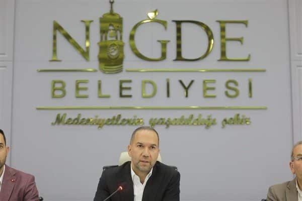 Başkan Özdemir'in aktardığı bilgilere göre, 2019 yılında Niğde Belediyesi'nin bütçesi