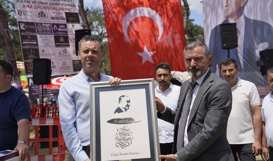Çorlu Belediye Başkanı Ahmet Sarıkurt, Tekirdağ Milletvekili İlhami Özcan Aygun,