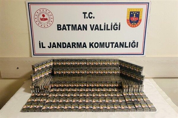 Batman İl Jandarma Komutanlığı Hasankeyf ilçesi yol kontrol noktasında Kaçakçılık