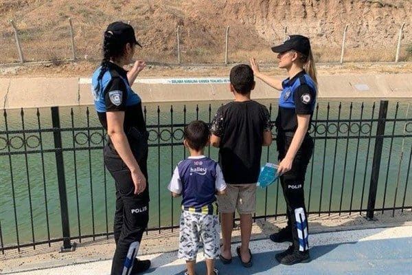 Batman Çamlıtepe Mahallesi Toplum Destekli Polislik Şube Müdürlüğü, su kanalı