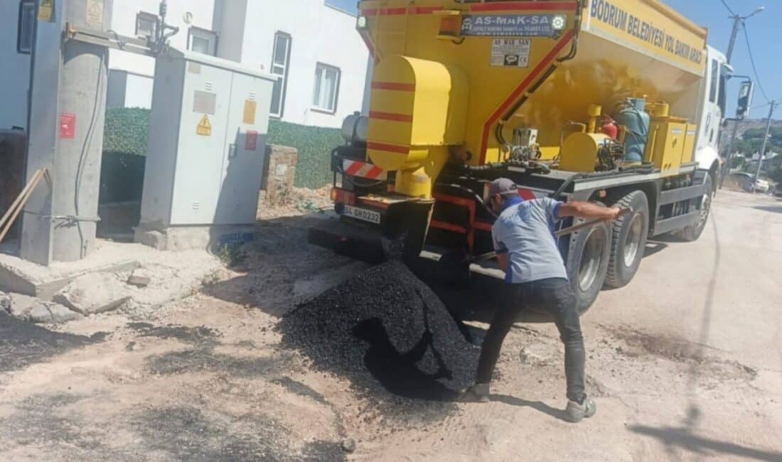 Fen İşleri Müdürlüğü ekipleri, kış aylarında yağmur suyu hatları yenilenen,