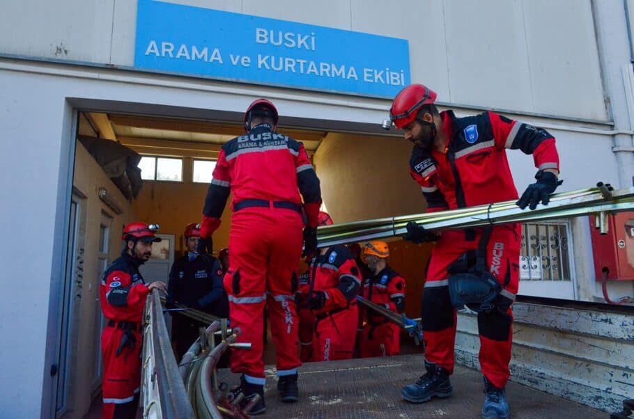BUSKİ İnsan Kaynakları Dairesi Başkanlığı’na bağlı Sivil Savunma Uzmanlığı koordinasyonunda