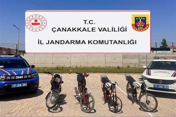Çanakkale İl Jandarma Komutanlığı, Biga'nın Balıklıçeşme köyünde, kendilerinin ve başkalarının hayatlarını