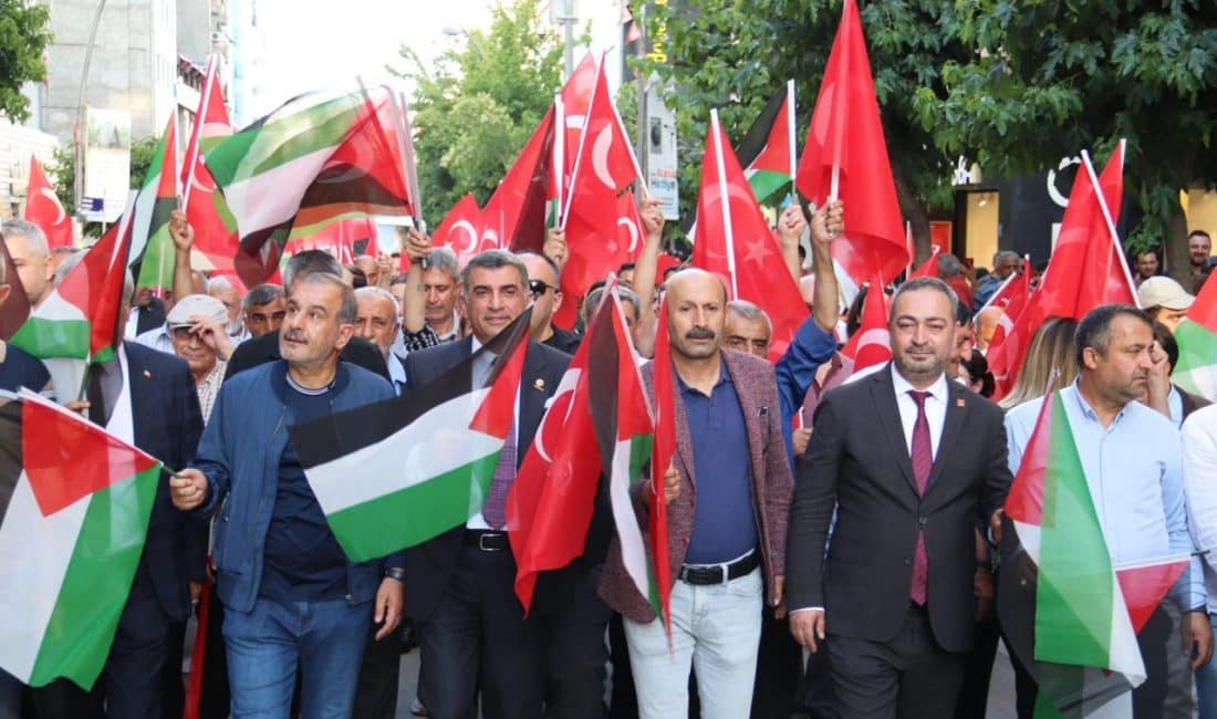 Cumhuriyet Halk Partisi Elazığ Milletvekili Gürsel Erol öncülüğünde İsrail’in Gazze’de