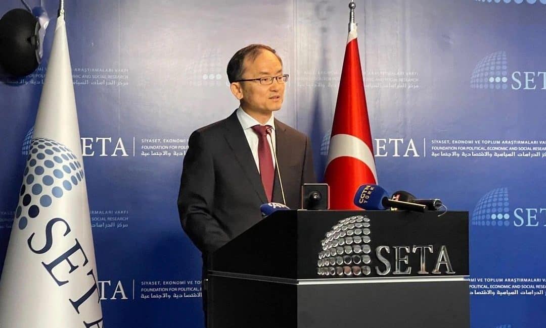 SETA ev sahipliğinde Ankara’da düzenlenen “Türkiye-Çin İlişkilerinde Yeni Ufuklar” başlıklı uluslararası konferansta,