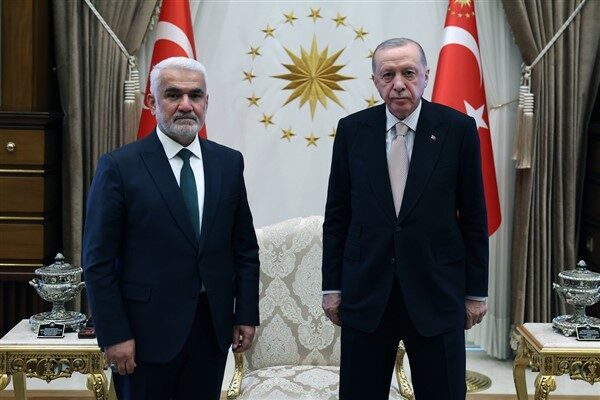 Cumhurbaşkanı Recep Tayyip Erdoğan, Hür Dava Partisi (HÜDA PAR) Genel