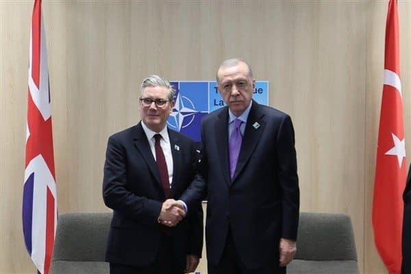 Cumhurbaşkanı Erdoğan, NATO Devlet ve Hükümet Başkanları Zirvesi için bulunduğu
