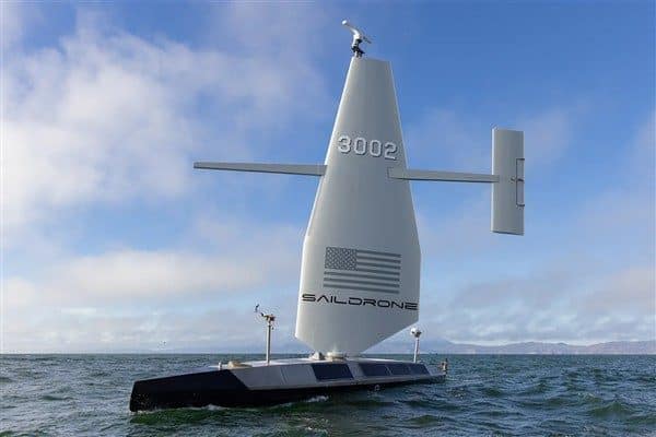 Kaliforniya merkezli Amerikan bir şirket olan Saildrone'dan sağlanacak 'yelkenli dronlar',