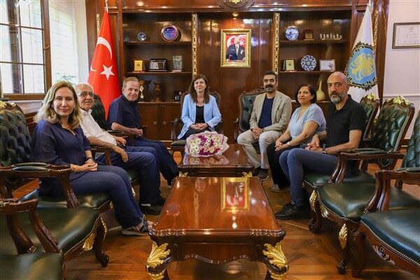 Eş Başkanlar, karşılamanın ardından Said ile bir görüşme gerçekleştirdi. Kültür