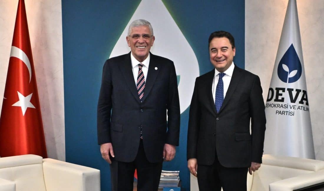 İYİ Parti Genel Başkanı Müsavat Dervişoğlu, DEVA Partisi Genel Başkanı