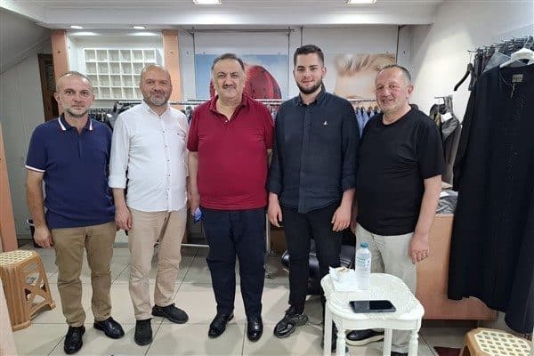Karal, ziyaretleri kapsamında Rize Valisi İhsan Selim Baydaş, ÇAYKUR Genel