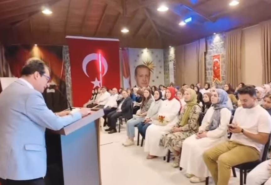 Dicle Üniversitesi Rektörü Prof. Dr. Kamuran Eronat ve Genel Sekreter