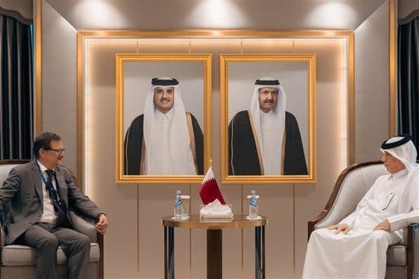 Katar Dışişlerinden Sorumlu Devlet Bakanı Sultan bin Saad El Muraikhi,