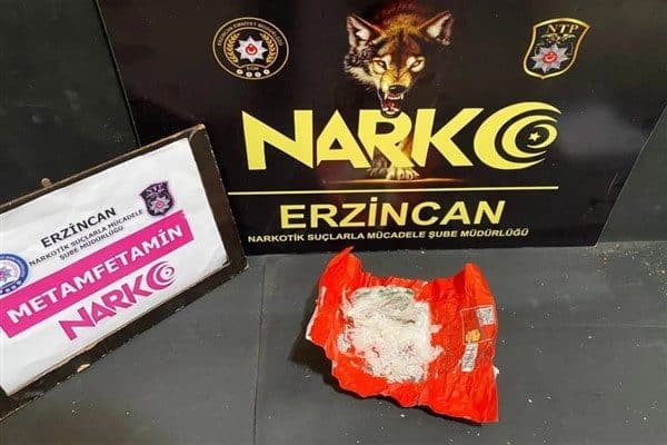 Erzincan’da Uyuşturucu Operasyonu: 14,01 Gram Metamfetamin Ele Geçirildi Erzincan,29 Haziran