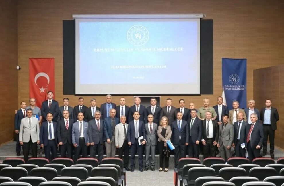 Erzurum Gençlik ve Spor İl Müdürlüğü, İl Koordinasyon Toplantısı’nı İl