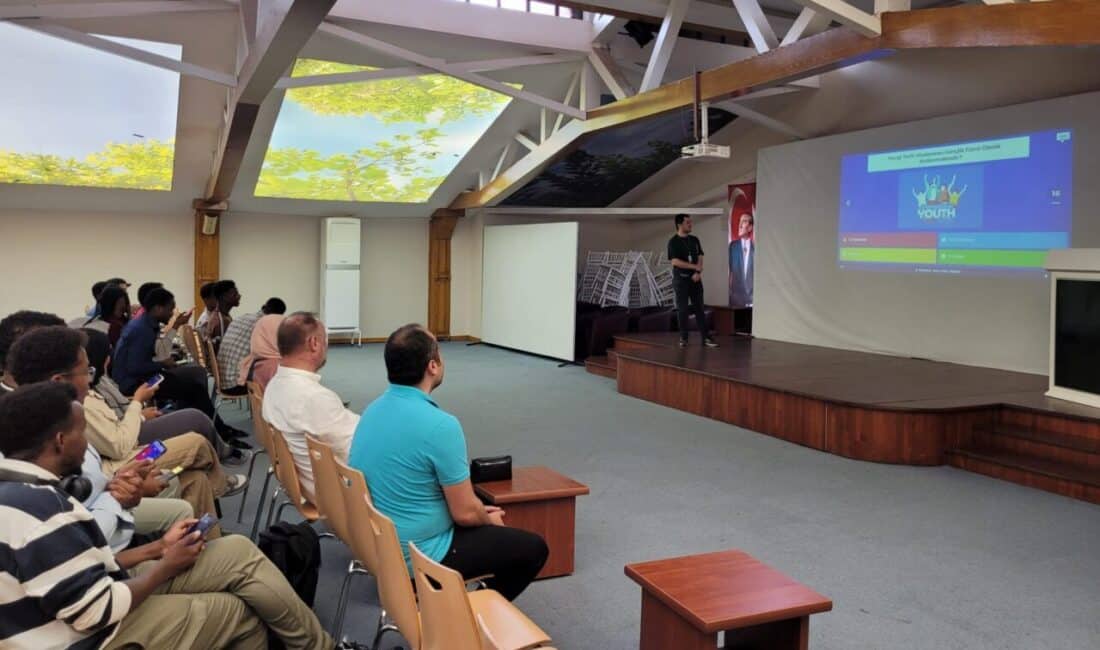 Eskişehir Büyükşehir Belediyesi Gençlik Merkezi tarafından Eskişehir Afrikalı Öğrenciler Topluluğu ile