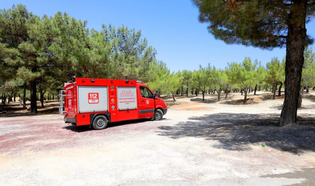 Gaziantep Büyükşehir Belediyesi İtfaiye ve Afet Yönetimi Daire Başkanlığı, yaz