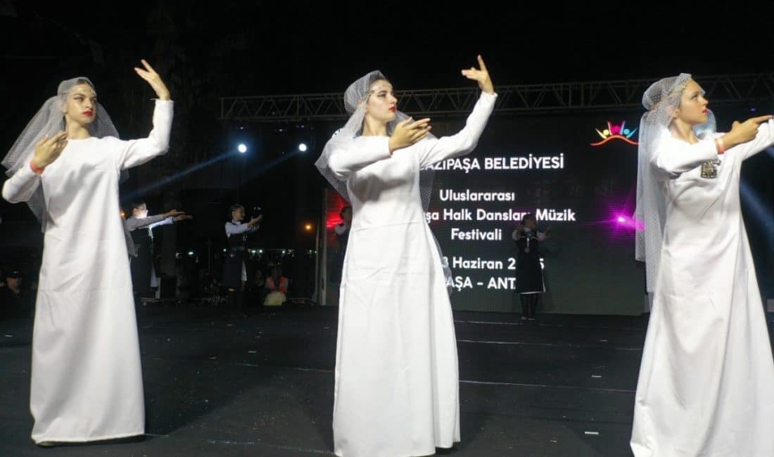22-23 Haziran tarihlerinde planlanan Uluslararası Gazipaşa Halk Dansları ve Müzik