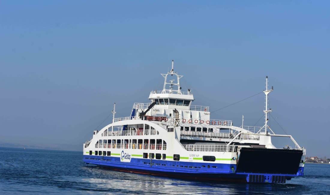 Çanakkale Boğazı ile adalar hattında deniz ulaşımını sağlayan GESTAŞ AŞ,
