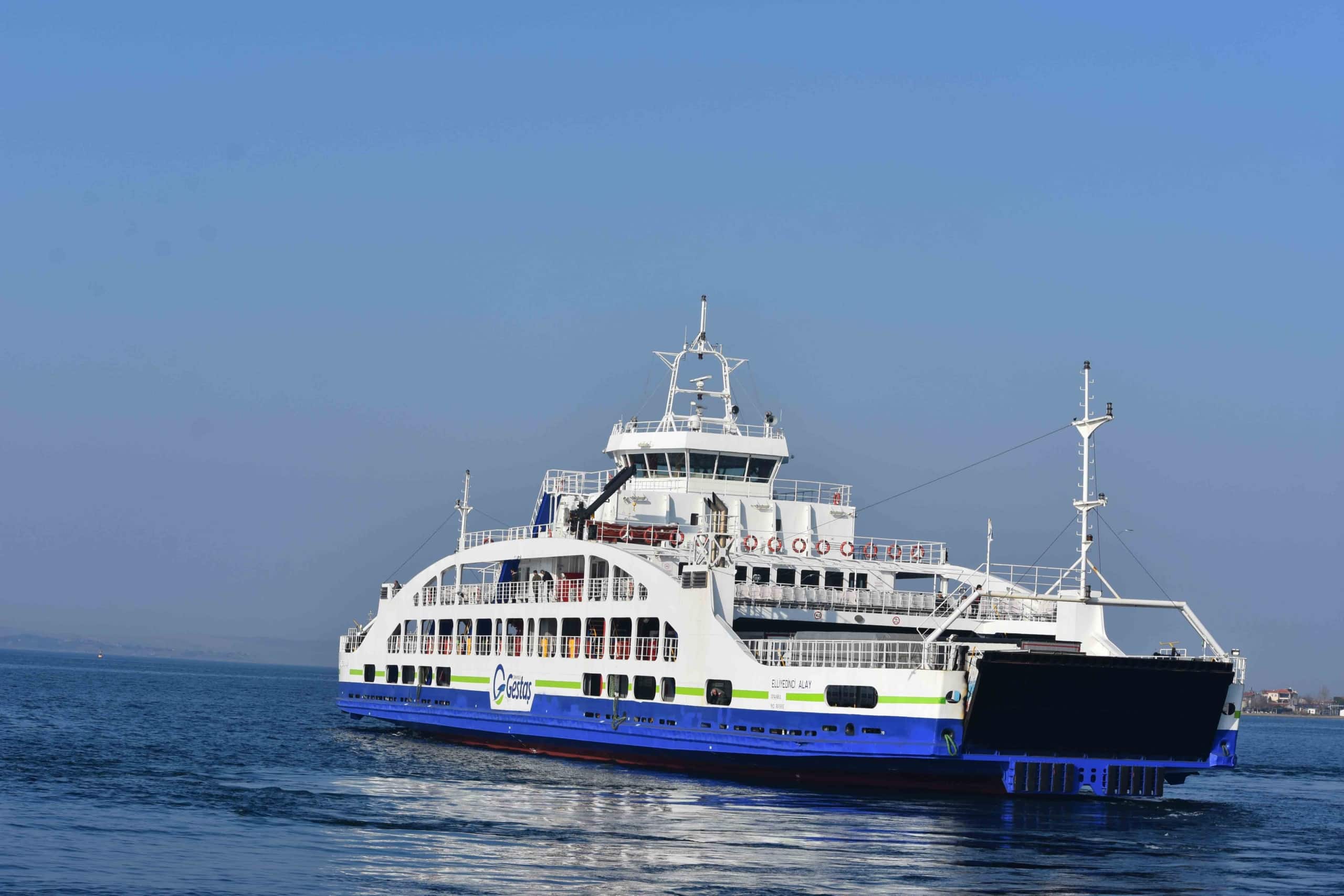 Çanakkale Boğazı ile adalar hattında deniz ulaşımını sağlayan GESTAŞ AŞ,