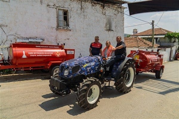 İzmir Büyükşehir Belediyesi, orman yangınları ile mücadelesini güçlendirmek için kırsal