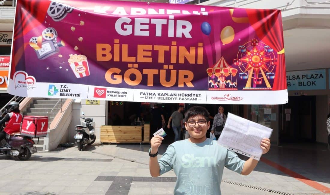 20-21 Haziran 2025 tarihlerinde düzenlenen etkinlikte, karnesini getiren öğrencilere lunapark