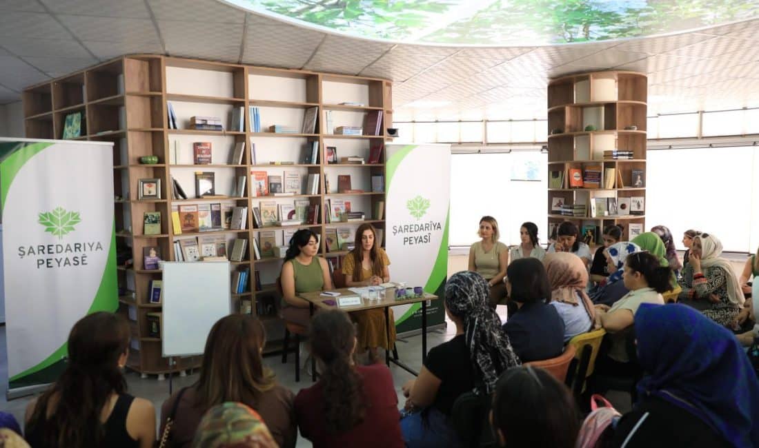 Özgür Yaşama" adlı atölye serisinin ilk buluşması, Peyas Kadın Eserleri
