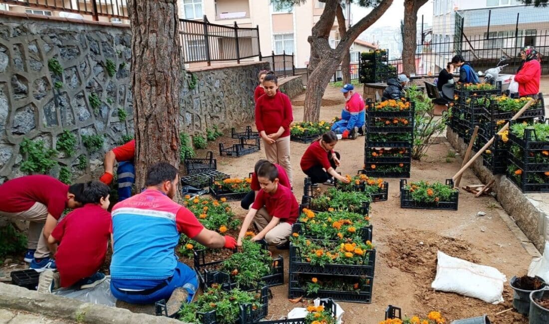Kâğıthane Belediyesi ekipleri bu yıl ilçeye toplamda 110 bin mevsimlik
