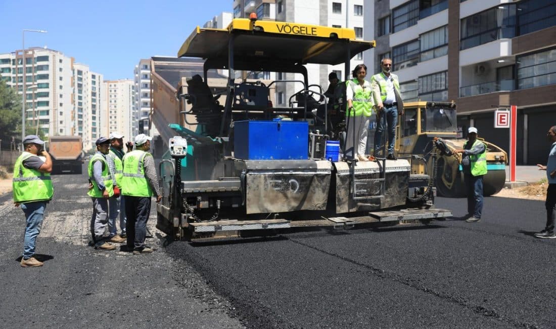 Kayapıanar Belediyesi mevcut yıpranmış yolların ve yeni yerleşim bölgelerdeki yollarda
