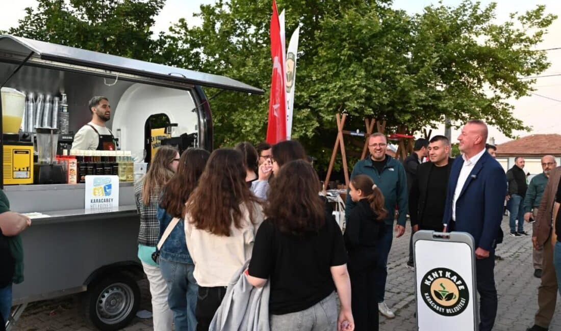 Hafta sonu Eskikaraağaç Leylek Şenliği alanında gezici aracıyla yerini alan