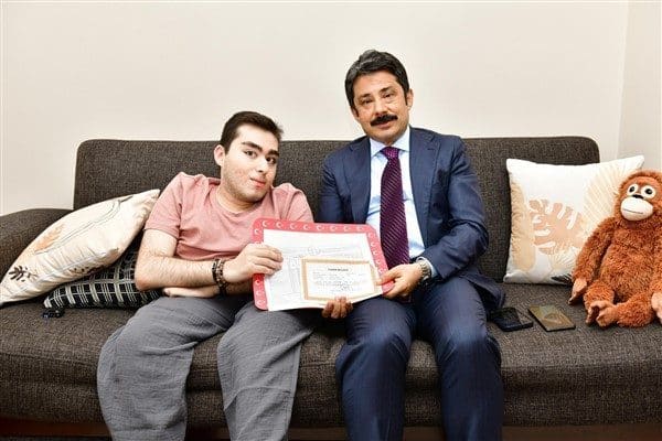 Cengizhan İnce’nin Yenice Mahallesindeki evini ziyaret eden Vali Demiryürek, “Evde eğitim