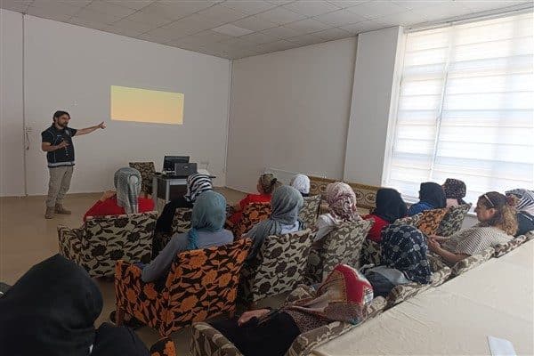 Eğitimler, Malatya Büyükşehir Belediyesi’nce toplumda kadınların bilgi, beceri ve farkındalık