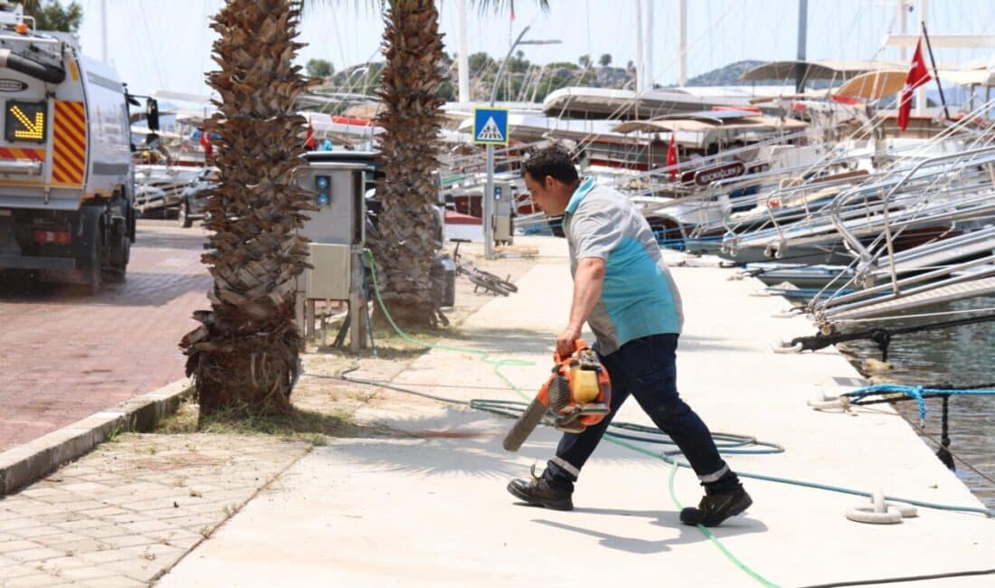 Marmaris Belediyesi’nin mahallelerde başlattığı kapsamlı hizmet seferberliğinin ikinci durağı Bozburun
