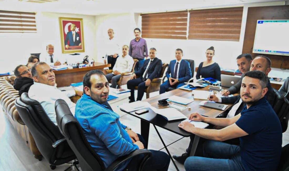 Toplantıya MASKİ’nin daire başkanları, şube müdürleri ve iş sağlığı ve