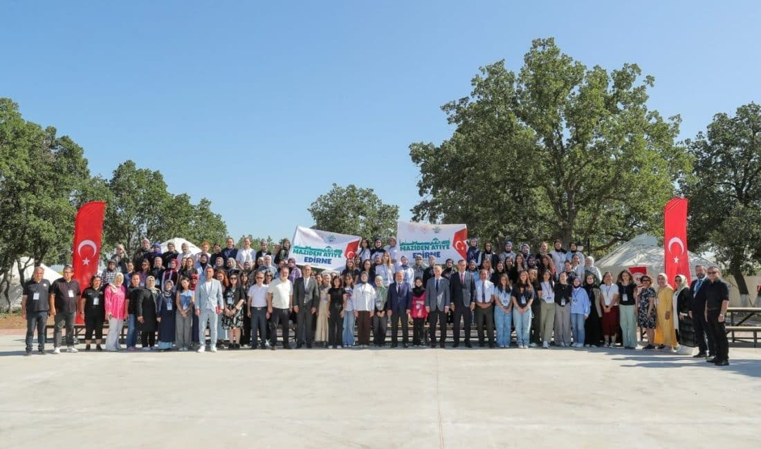 Milli Eğitim Bakanlığı tarafından Edirne Musabeyli Korusu’nda düzenlenen “Maziden Atiye
