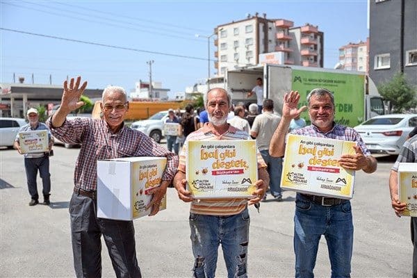 Alet ekipman destekleri kapsamında; Erdemli’de 219, Silifke’de 131, Toroslar’da 116,