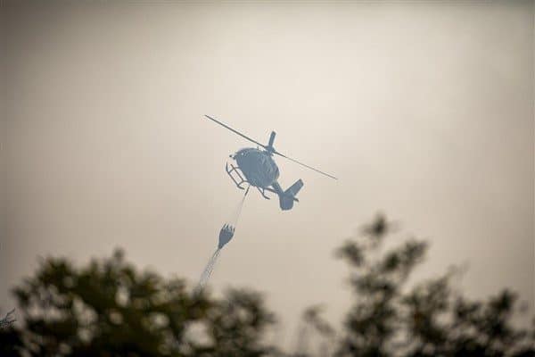 Bakanlıktan yapılan açıklamada, Kara Kuvvetlerine ait helikopterlerle, Balıkesir'in Karesi ve