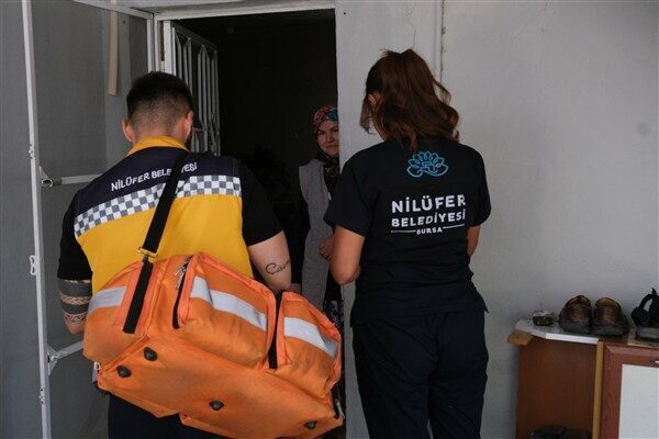 Nilüfer Belediyesi, sosyal belediyecilik anlayışı doğrultusunda ihtiyaç sahibi vatandaşların sağlık