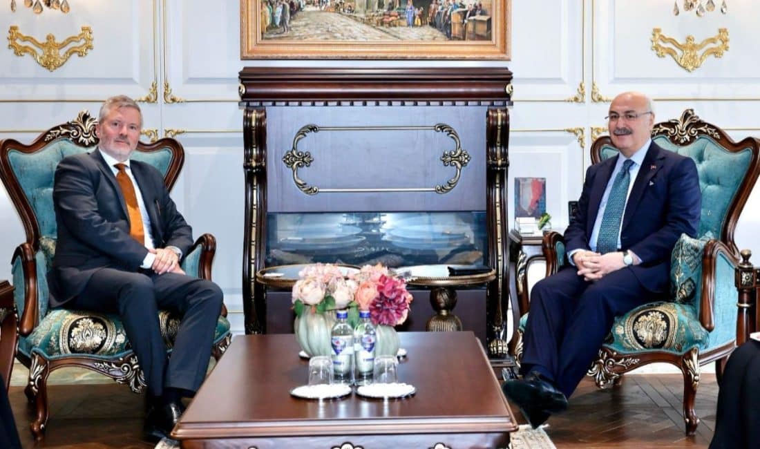 Norveç Ankara Büyükelçisi Andreas Gaardner, Adana Valisi Yavuz Selim Köşger’i