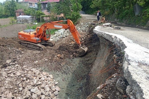 Ordu Büyükşehir Belediyesi Altınordu Bayramlı-Sağırlı ile Kabadüz Esenyurt Mahallesini bağlayan