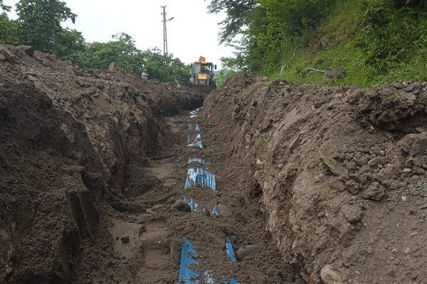Kullanım ömrünü doldurmuş içme suyu hatlarını yenileme çalışması başlatan Büyükşehir,