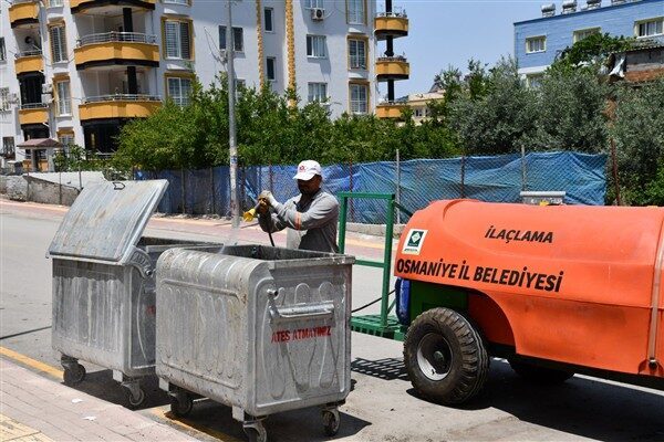 Osmaniye Belediyesi Temizlik İşleri Müdürlüğü, “Bayramda Pırıl Pırıl Bir Osmaniye”