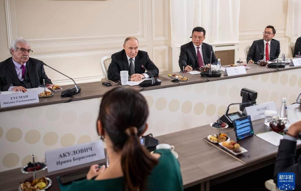 Rusya Devlet Başkanı Vladimir Putin, St. Petersburg kentinde yaptığı konuşmada,