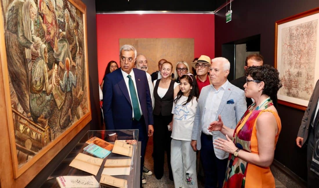 Bursa Büyükşehir Belediyesi, Abidin Dino'nun ‘elleriyle görmesini bilen bir ressam’