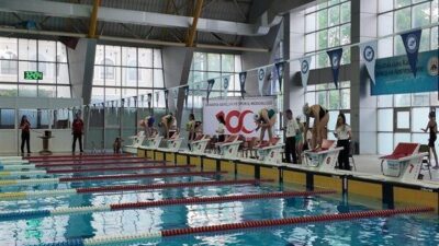 Farklı yaş kategorilerinde yarışlara katılan sporculardan 13 yaşta Yusuf Ali