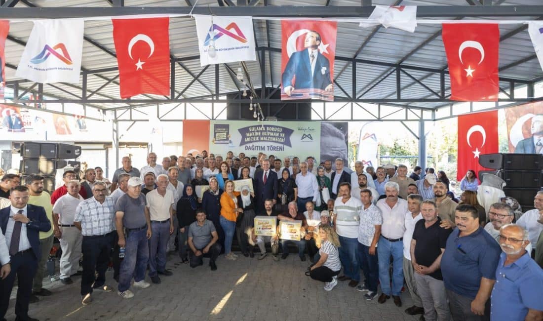 Mersin Büyükşehir Belediye Başkanı Vahap Seçer, Mersin Büyükşehir Belediyesi Tarımsal