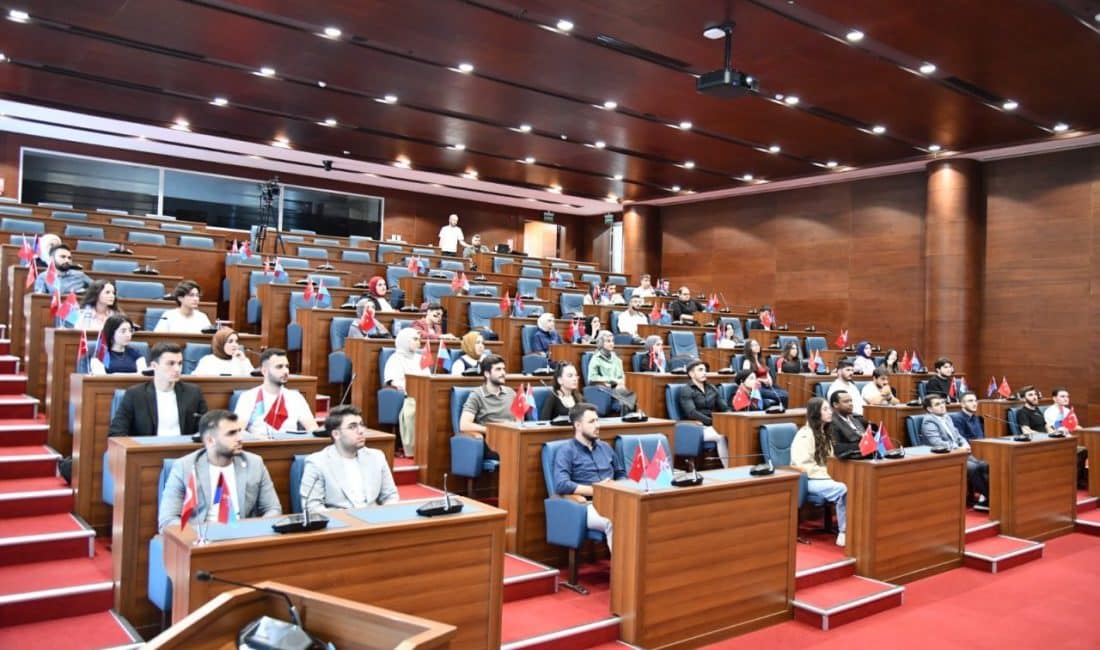 Trabzon Büyükşehir Belediyesi Gençlik Meclisi’nin 6 aylık dönem sonu Haziran